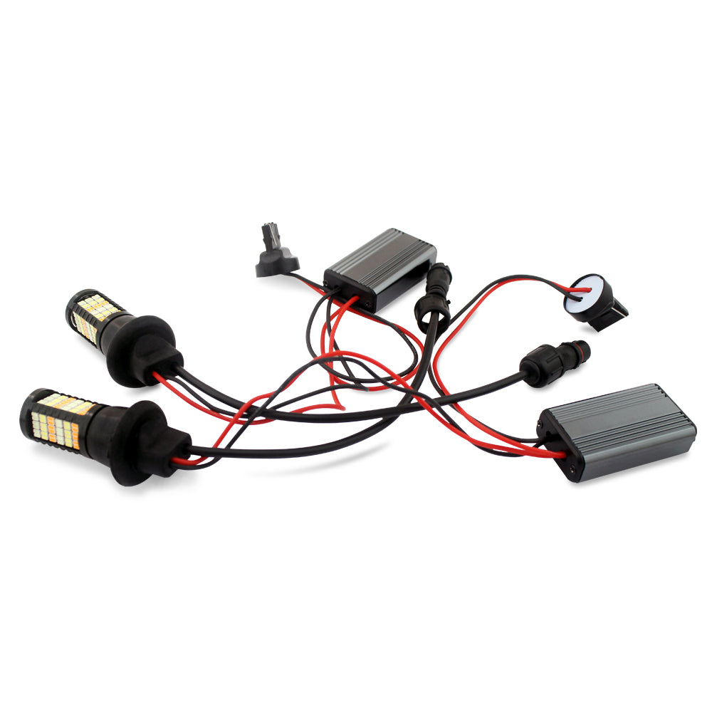 Turn Dual AMBER SIGNAL Light+DRL Daytime RESISTOR