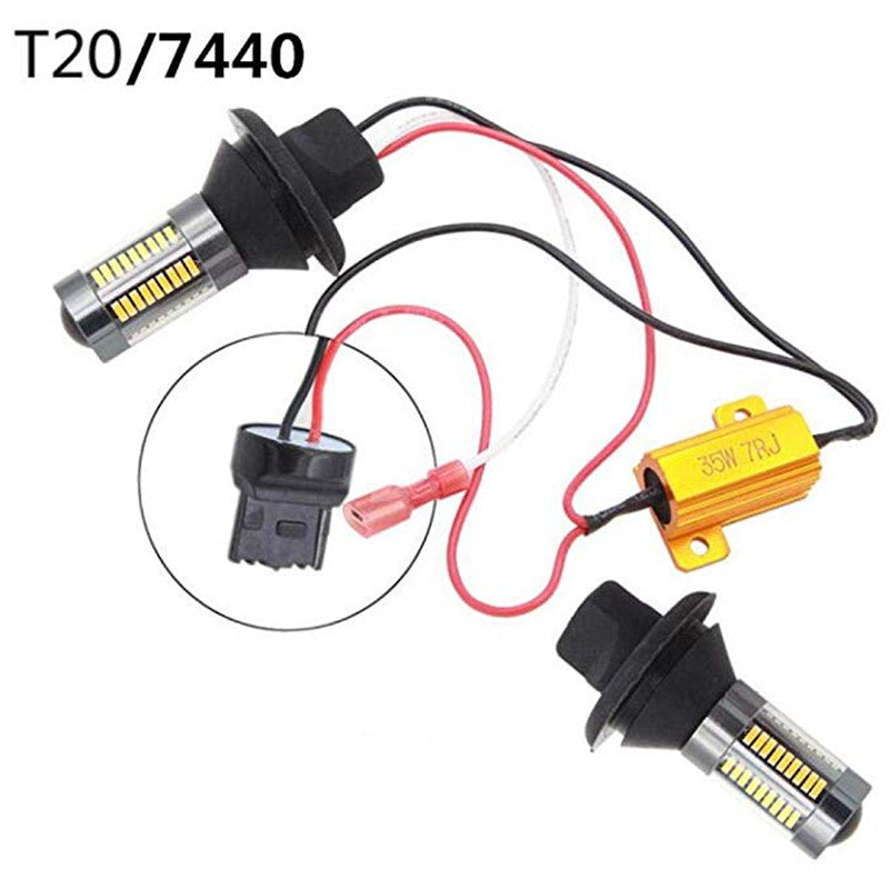 Turn Dual AMBER SIGNAL Light+DRL Daytime RESISTOR