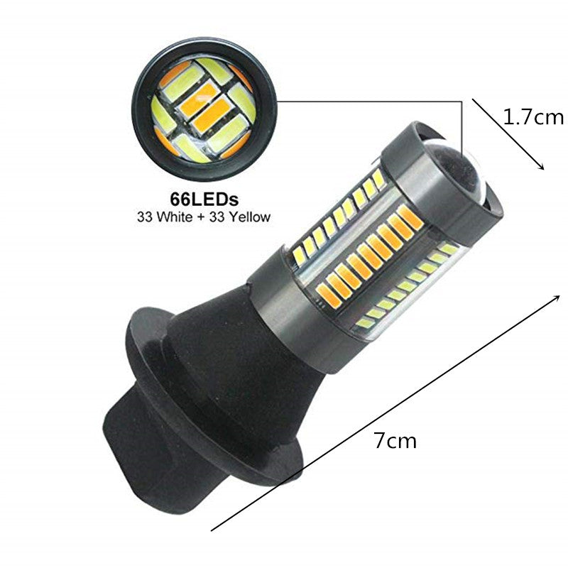 Turn Dual AMBER SIGNAL Light+DRL Daytime RESISTOR