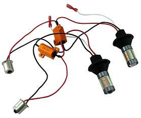 Turn Dual AMBER SIGNAL Light+DRL Daytime RESISTOR