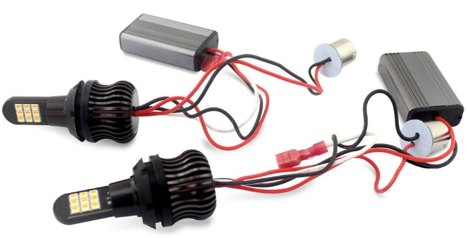 Turn Dual AMBER SIGNAL Light+DRL Daytime RESISTOR