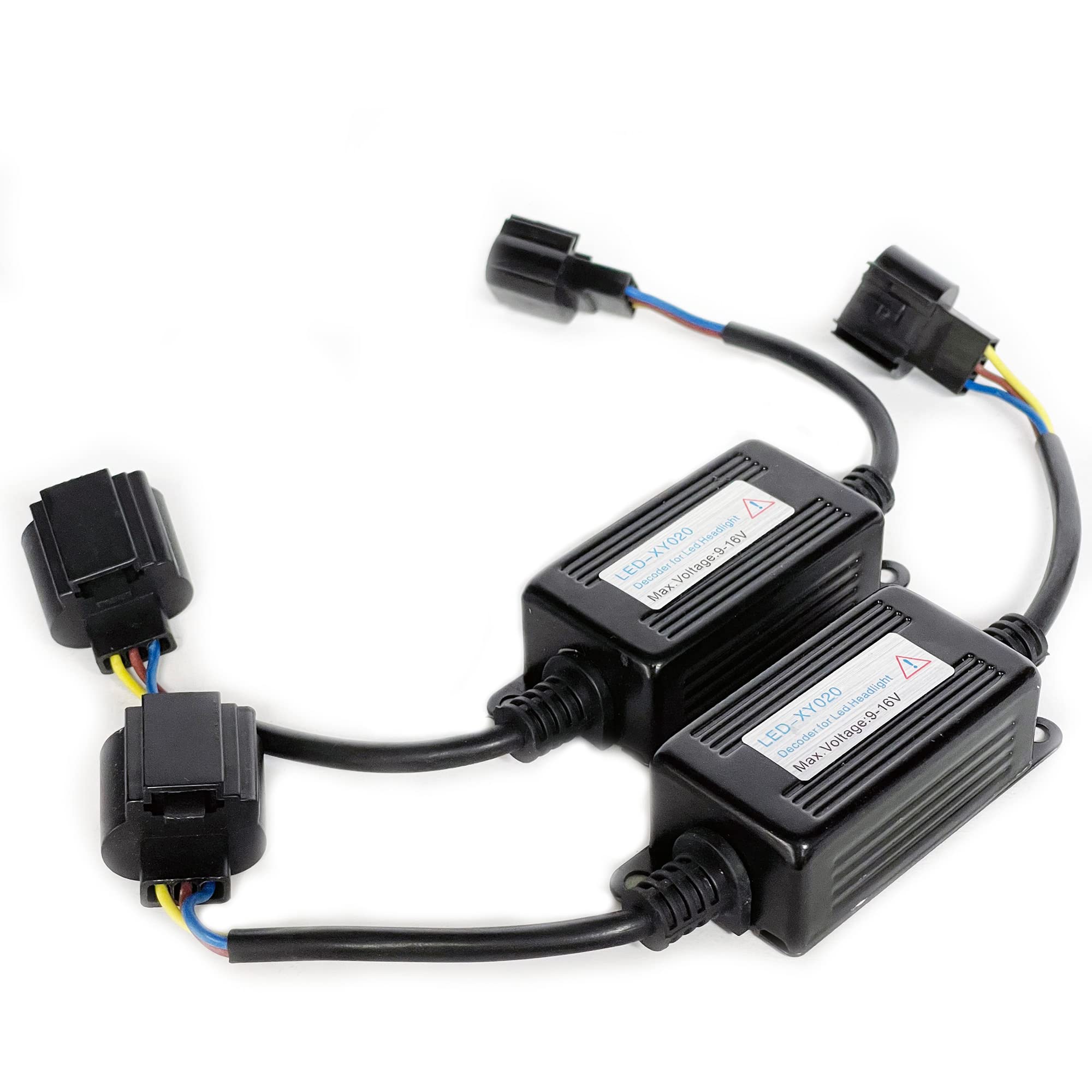 Decodificador 2PIEZAS Led Libre de Errores Antiparpadeo Advertencia Cancelador Resistencia