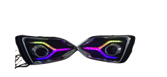 Hyundai Accent 2017-18-19-20 DRL LED diurna luz niebla MULTICOLOR 
Coche intermitente 2 unidades función de señal de giro