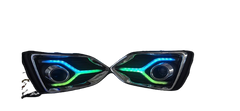 Hyundai Accent 2017-18-19-20 DRL LED diurna luz niebla MULTICOLOR 
Coche intermitente 2 unidades función de señal de giro