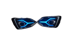 Hyundai Accent 2017-18-19-20 DRL LED diurna luz niebla MULTICOLOR 
Coche intermitente 2 unidades función de señal de giro