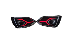 Hyundai Accent 2017-18-19-20 DRL LED diurna luz niebla MULTICOLOR 
Coche intermitente 2 unidades función de señal de giro