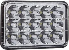 Focos 4x6" pulgadas proyector faros LED haz alto-bajo para camioneta Dodge Dakota 1987-1995