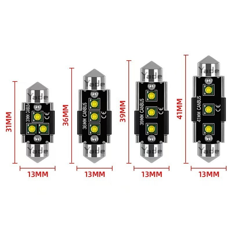 Lamps Siluro C5W C10W 3 Canbus LED FuZion 42mm | Australia Lamps Siluro C5W C10W 3 Canbus LED FuZion 42mm | Australia