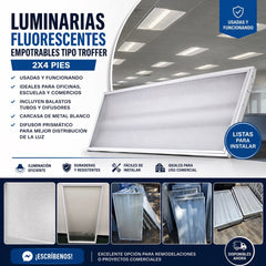 LUMINARIAS FLUORESCENTES