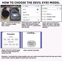 LED Devil's Eye