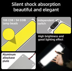 LED Car READING Light COB White Panel COB 1 PCS