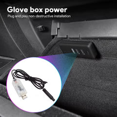 Front Windshield LED Atmospere Light Strip 150cm Car RGB USB APP Control Remote Symphony Ambient Mood Lights 5V Universal