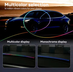 Front Windshield LED Atmospere Light Strip 150cm Car RGB USB APP Control Remote Symphony Ambient Mood Lights 5V Universal