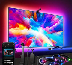 Tira LED RGBIC Inteligente para TV con Sincronización, App y Cambio de Color RGB