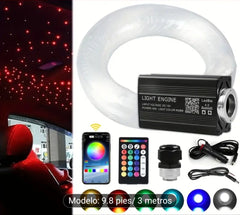 Luces de techo de estrella fibra óptica  para coche y hogar Conjunto kit