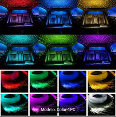 Luces de techo de estrella fibra óptica  para coche y hogar Conjunto kit