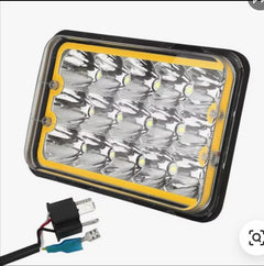 Faros 4x6 delanteros LED 2pcs