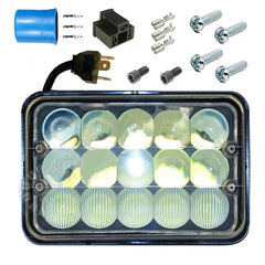 Faros 4x6 15led 2 piezas