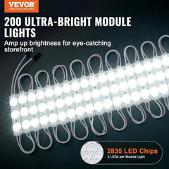 módulos de luz LED, módulos LED para letreros o letras de canal.