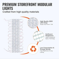 módulos de luz LED, módulos LED para letreros o letras de canal.