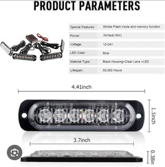 warning side light