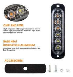 warning side light