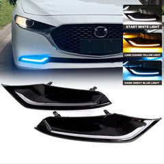 Mazda 3 sedán 2019-2025

Lampara LED DRL multicolorpara luz de circulacion diurna con giro