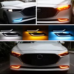 Mazda 3 sedán 2019-2025

Lampara LED DRL multicolorpara luz de circulacion diurna con giro