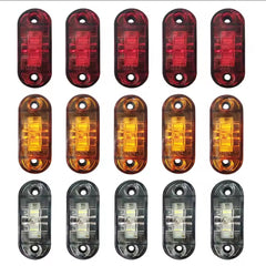 Posicion Lateral Luces LED Para Camiones  Remolques Pack lateral posición advertencia