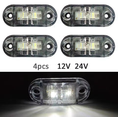 Posicion Lateral Luces LED Para Camiones  Remolques Pack lateral posición advertencia