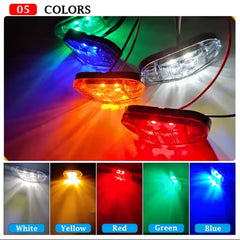Posicion Lateral Luces LED Para Camiones  Remolques Pack lateral posición advertencia