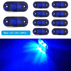 Posicion Lateral Luces LED Para Camiones  Remolques Pack lateral posición advertencia