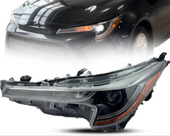 Toyota Corolla L LE 2020-2024, Faro o Foco ORIGINAL Conductor Lado Izquierdo Funcionando original 100% OPCIONAL lado pasajero original dañado