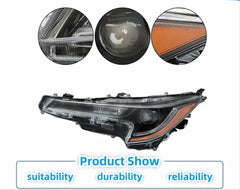 Toyota Corolla L LE 2020-2024, Faro o Foco ORIGINAL Conductor Lado Izquierdo Funcionando original 100% OPCIONAL lado pasajero original dañado