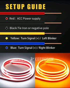 LED Strip Light For Car Hood