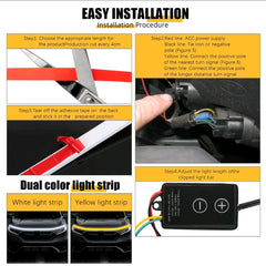 LED Strip Light For Car Hood