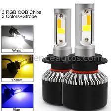 HEADLIGHT 3COLOR S2 WHITE-YELLOW-BLUE