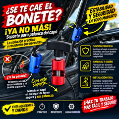 Abrazadera De Puntal De Capó Hood Strut Clamp o Lift Support Clamp.