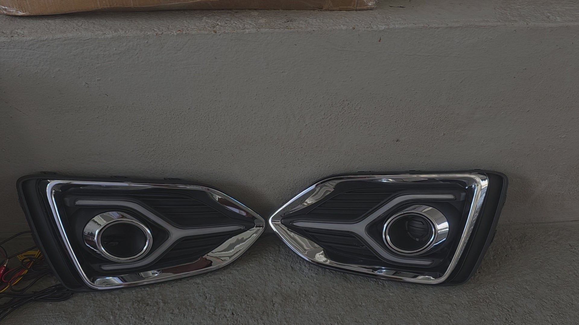 Hyundai Accent 2017-18-19-20 DRL LED diurna luz niebla MULTICOLOR 
Coche intermitente 2 unidades función de señal de giro