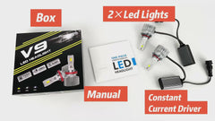 V9 40000LM 200W
