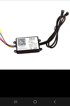 2 PIEZAS RGB Corazón LED Ángel Luces Ojos Anillo Halo Teléfono APLICACIÓN Faro de control DRL