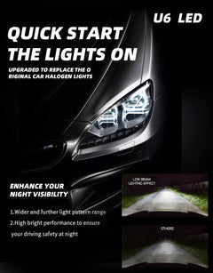 HEADLIGHT LED U6 16000LM (Copia)