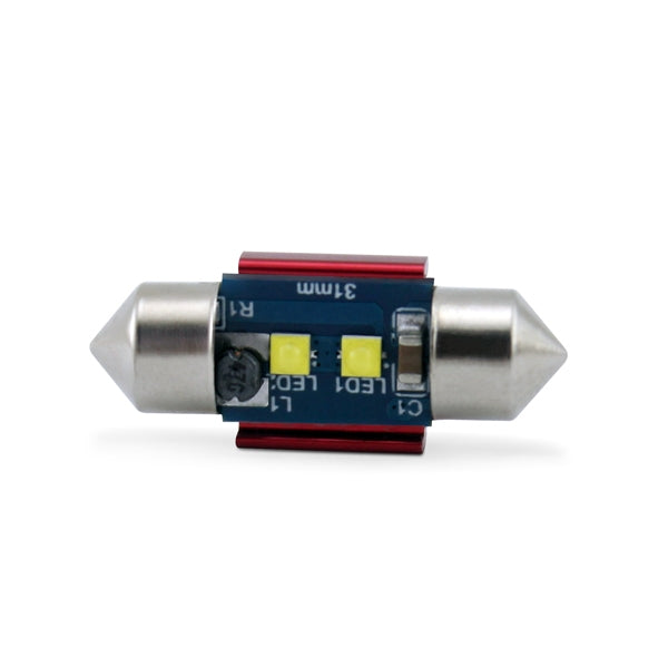 Festoon LED lamp 31 mm 3000K 2 Stuks Festoon LED lamp 31 mm 3000K 2 Stuks