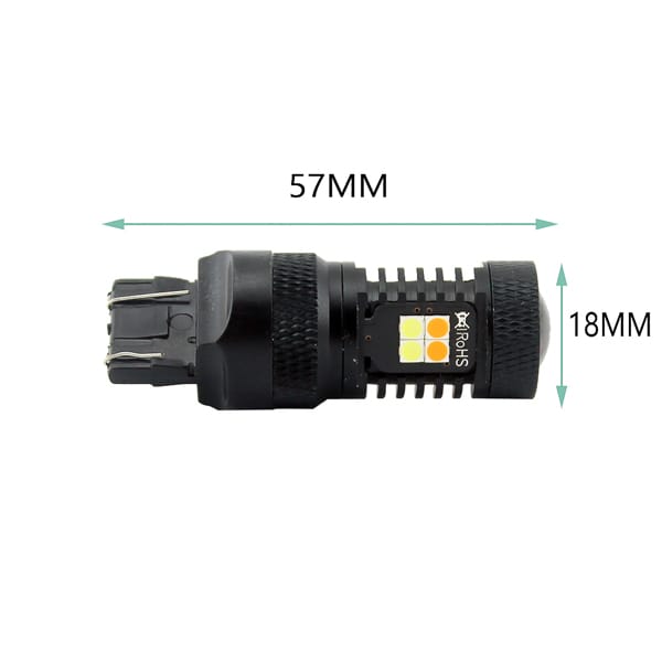Switchback LED 3030 SMD Dual Color White Amber